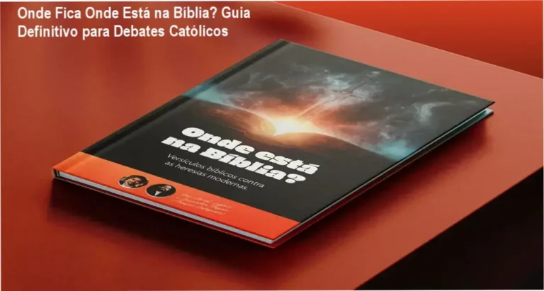 Versículos bíblicos contra heresias modernas organizados por tema para debates apologéticos - Onde Está na Bíblia