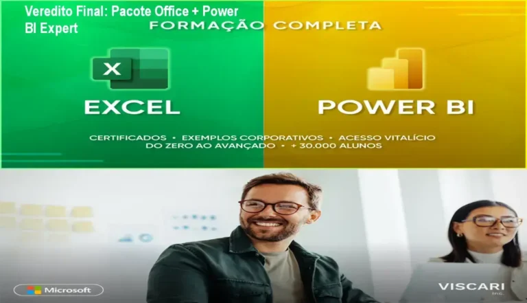 Pacote Office + Power BI Expert do Victor: visão interna da plataforma e módulos de IA