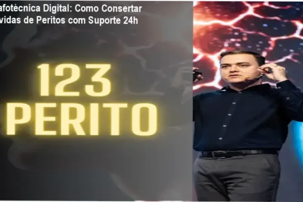 Curso 123 Perito com Gustavo Castro, microscopio digital e agente de IA especialista