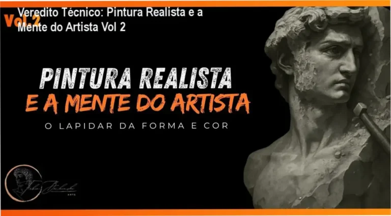 Pintura Realista e a Mente do Artista Vol 2 Fábio Bechinski bastidores e funcionamento