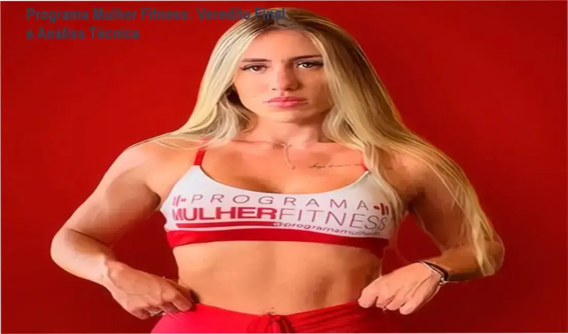 Mulher praticando exercícios do Programa Mulher Fitness para definição corporal e hipertrofia