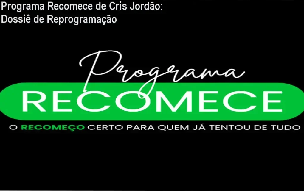 Visão detalhada do Programa Recomece de Cris Jordão para pacientes bariátricos