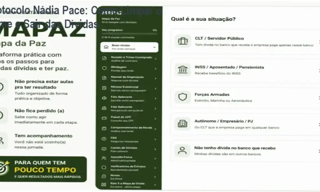 Bastidores e funcionamento interno do método de Nádia Pace para renegociação de dívidas