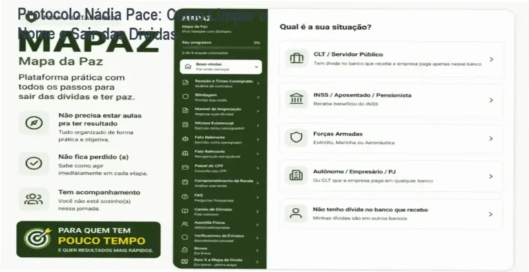 Bastidores e funcionamento interno do método de Nádia Pace para renegociação de dívidas