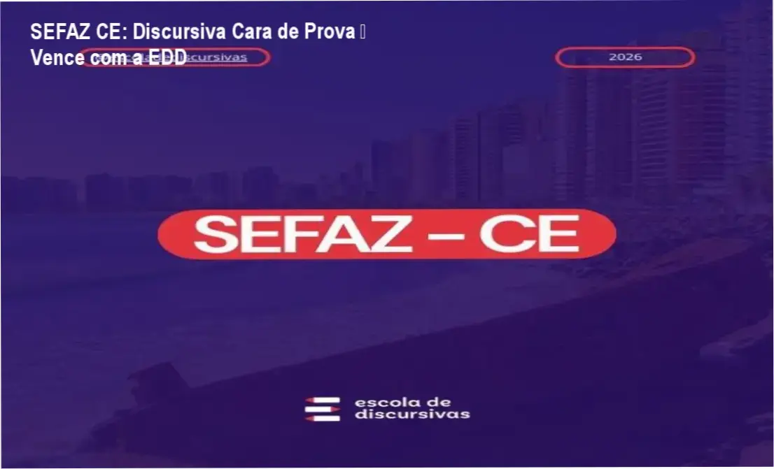 SEFAZ CE: Discursiva Cara de Prova – Vence com a EDD 2 https://cursoss.com.br/transitando-entre-realidades-respostas-cruciais-post-compra/ Curso SEFAZ CE – Discursiva Cara de Prova da EDD com técnicas de resposta para a banca FCC