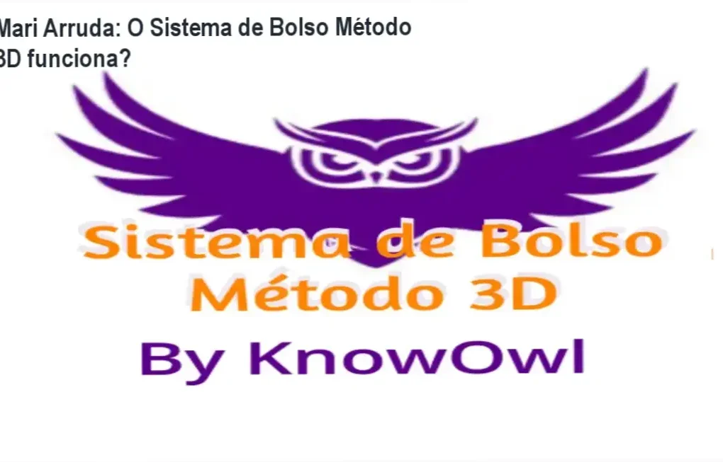 Interface do Sistema de Bolso Método 3D de Mari Arruda demonstrando funcionamento e bastidores da gestão financeira