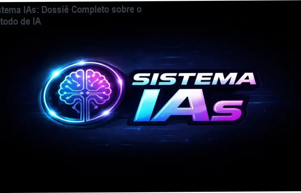 Sistema IAs apresentando interface de ferramentas de inteligência artificial e criação de conteúdo digital
