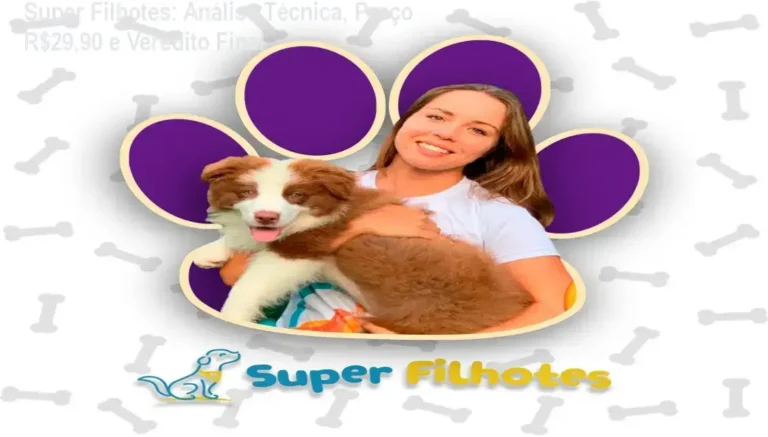 Capa do curso Super Filhotes da zootecnista Marina Volanski sobre adestramento e comportamento canino