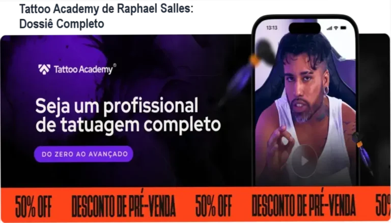 Bastidores e funcionamento do método Tattoo Academy de Raphael Salles em detalhes