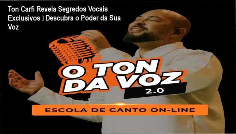 Cantores praticando técnicas vocais com Ton Carfi em ambiente de aula