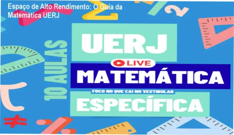 Interface de aulas e resolução de questões do curso UERJ Matemática Específica – Rota da Aprovação do Espaço de Alto Rendimento