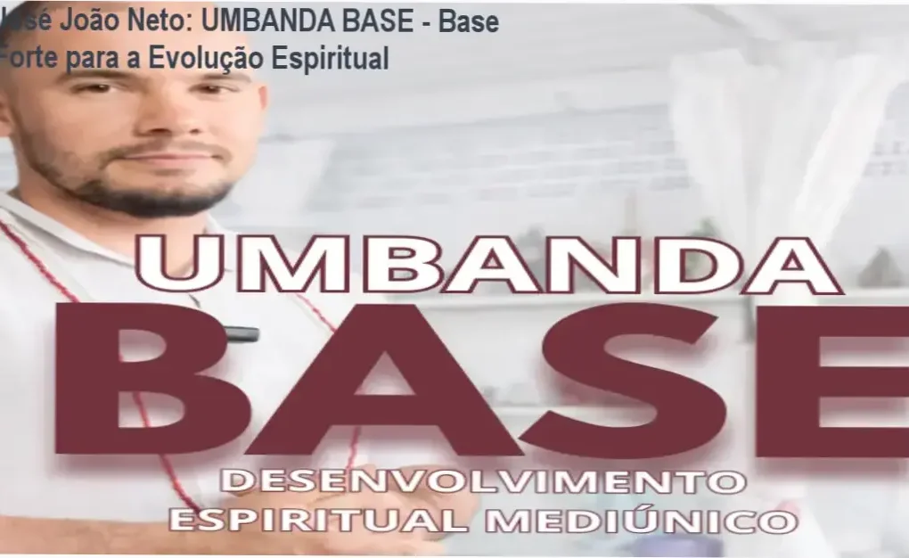 Visão interna do curso UMBANDA BASE com José João Neto, sacerdote experiente no Terreiro de Umbanda.