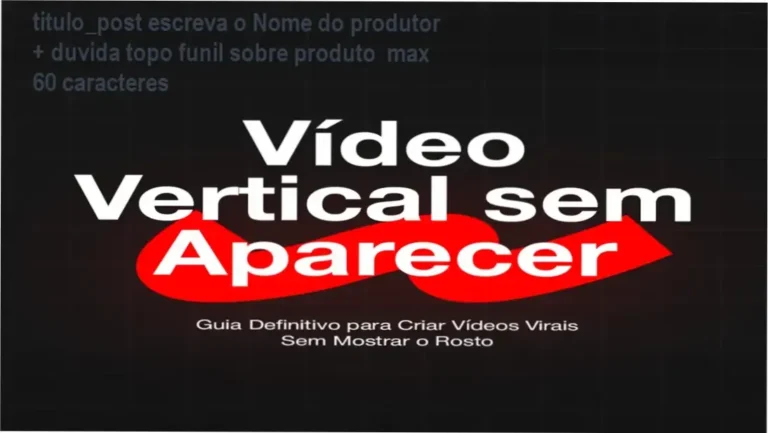 Ebook Video Vertical sem Aparecer da Petaxxon ensinando métodos de criação de conteúdo sem aparecer
