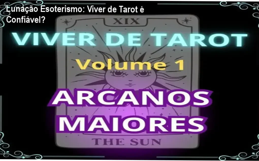 Visão detalhada da plataforma de estudos do curso Viver de Tarot da Lunação Esoterismo