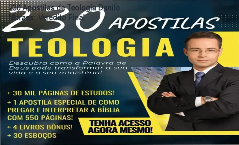 Coleção digital de 230 apostilas de teologia em PDF do Instituto Bereana