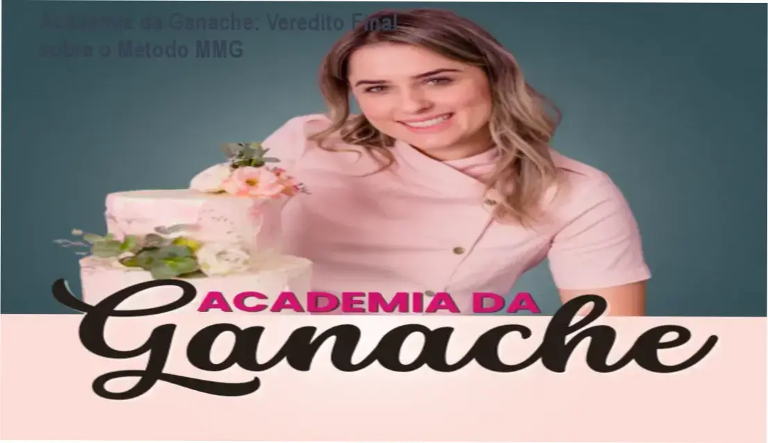 Confeiteira aplicando ganache profissional utilizando a técnica da Academia da Ganache