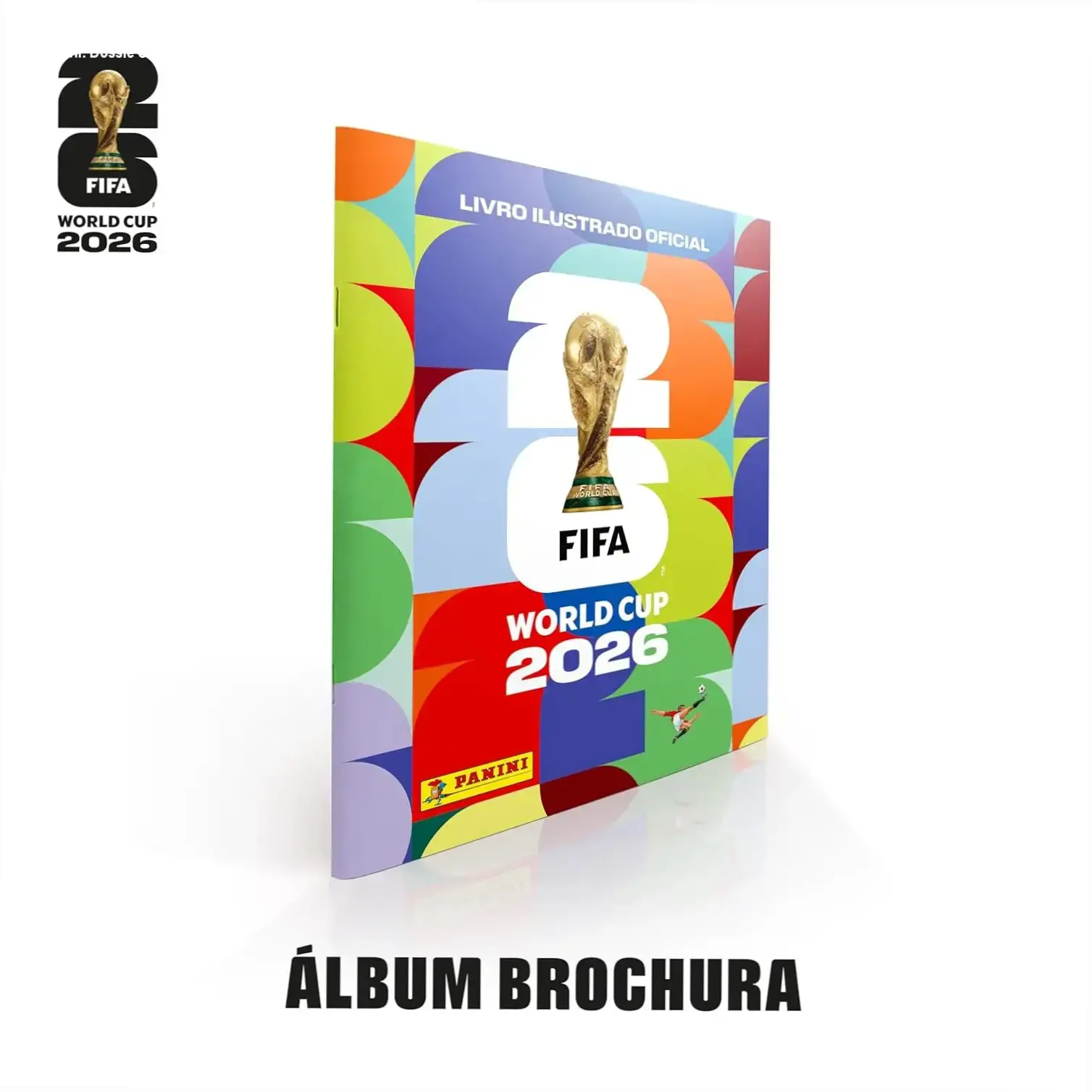 Capa do Álbum da Copa do Mundo da FIFA 2026 da Panini em português