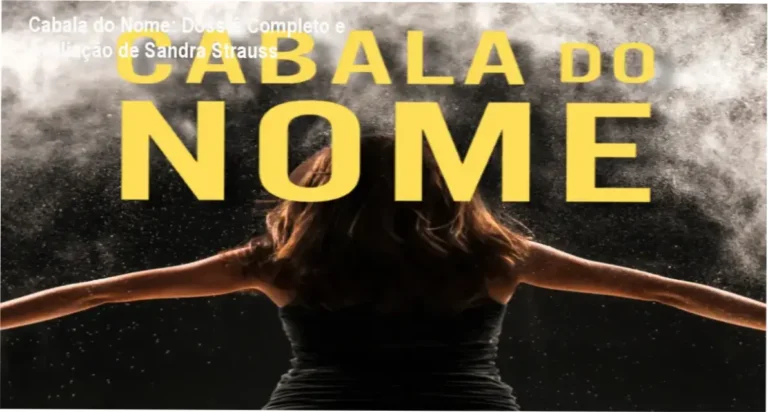 Representação da metodologia Cabala do Nome de Sandra Strauss para ativação de potências individuais