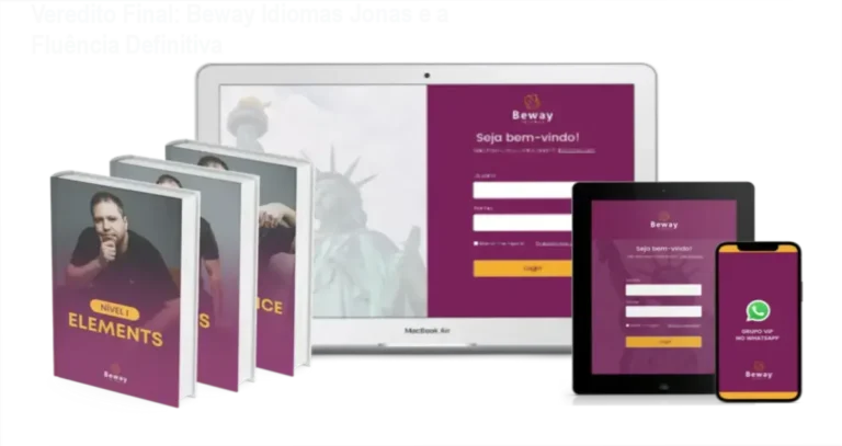 Beway Idiomas Jonas: visão interna da plataforma e funcionamento do método