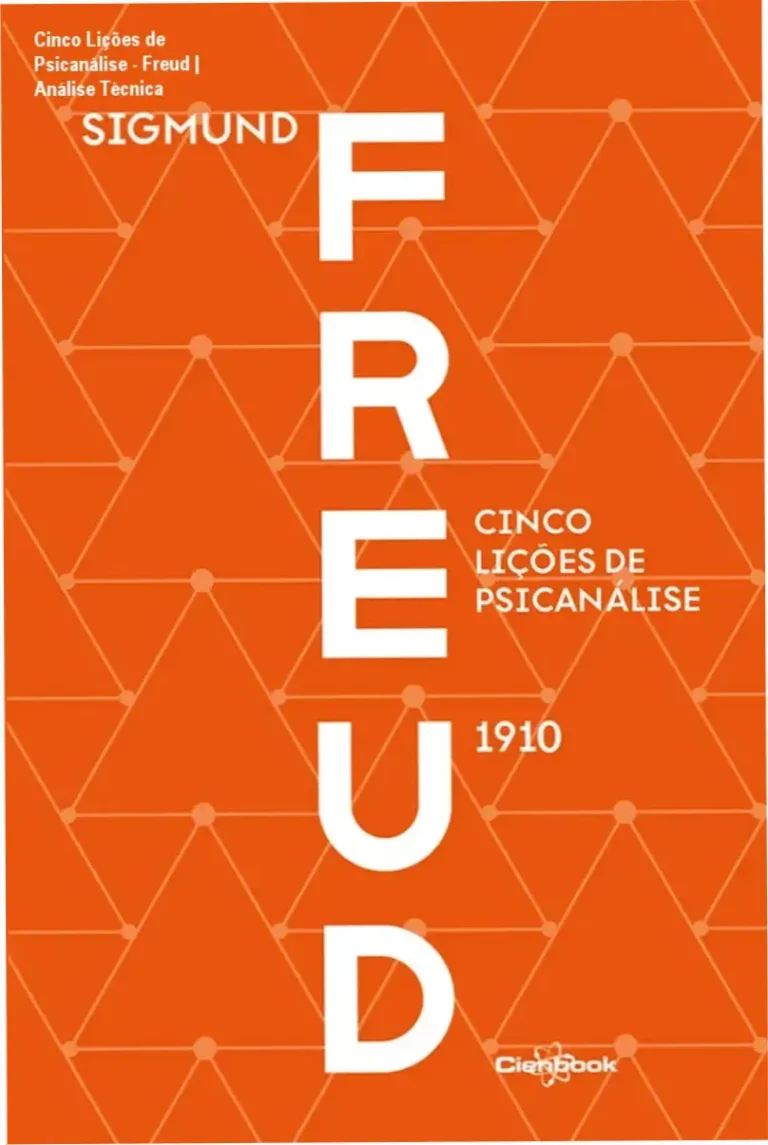 Capa do livro Cinco Lições de Psicanálise de Sigmund Freud em formato digital