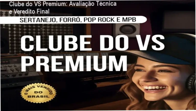 Interface de software Reaper com multitracks do Clube do VS Premium configuradas para show ao vivo