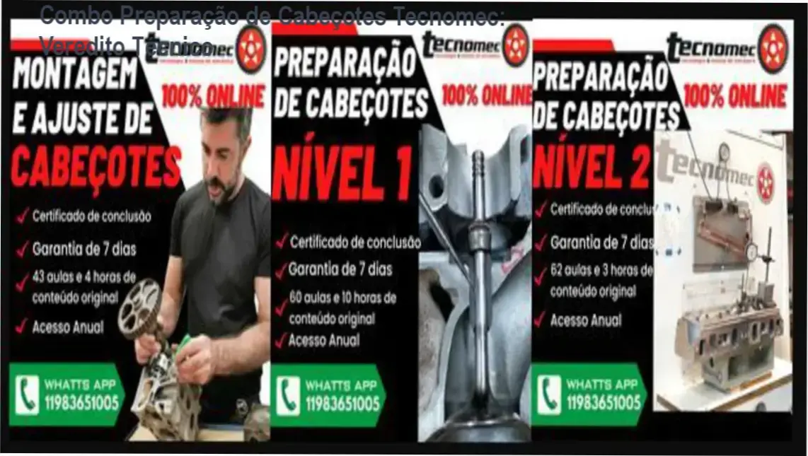 Treinamento técnico de preparação de cabeçotes e medição de fluxo da Tecnomec