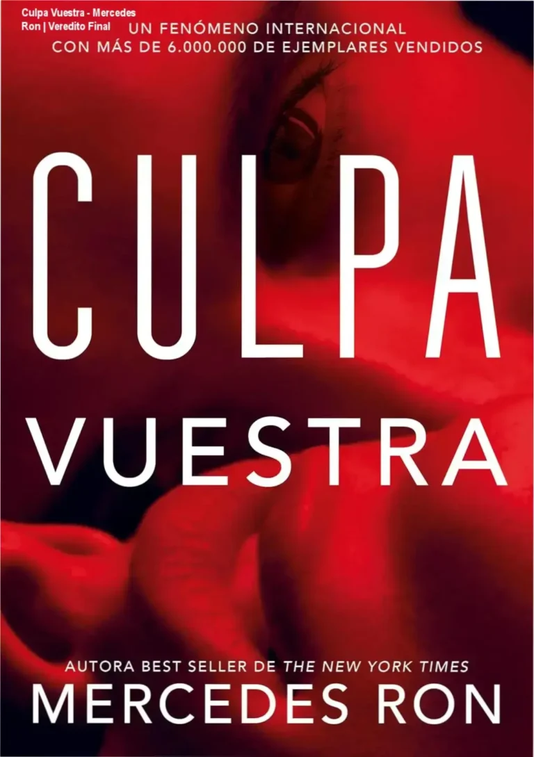 Capa do eBook Culpa Vuestra de Mercedes Ron em dispositivo digital