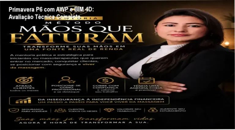 Interface do software Oracle Primavera P6 integrada com metodologias AWP e BIM 4D para planejamento de grandes projetos