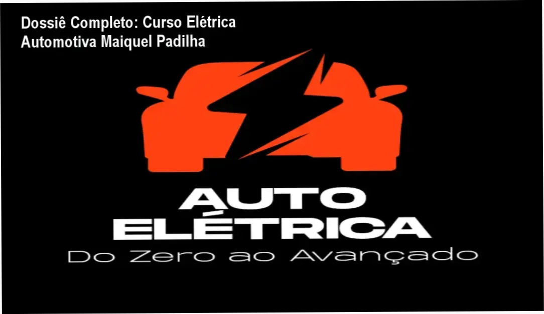 Curso Elétrica Automotiva Maiquel Padilha bastidores e funcionamento da plataforma de aulas
