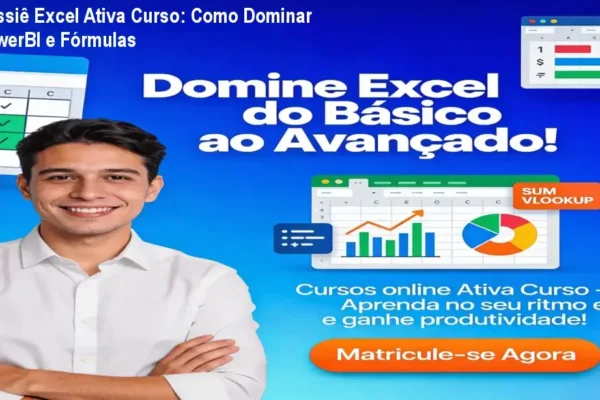 Dossiê Excel Ativa Curso: Como Dominar PowerBI e Fórmulas