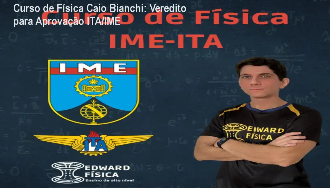 Material de estudo do Curso de Física para Alto Desempenho do professor Caio Bianchi para ITA e IME