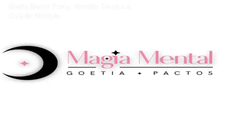Representação visual do método de Magia Goetia Mental de Pracy para expansão de consciência