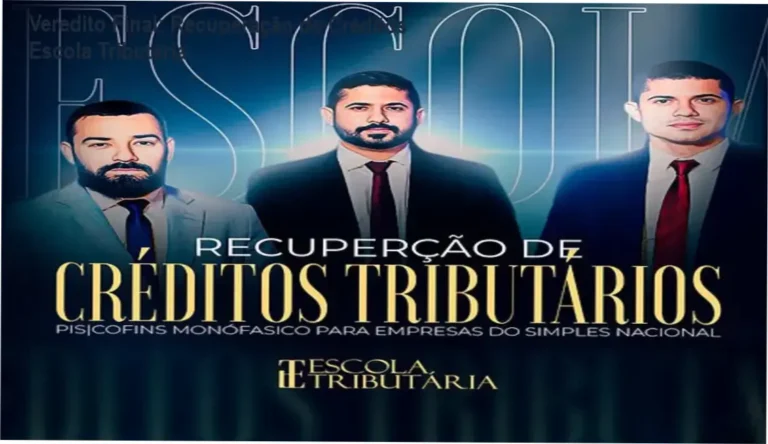 Especialista analisando o método de Recuperação de Créditos Tributários da Escola Tributária