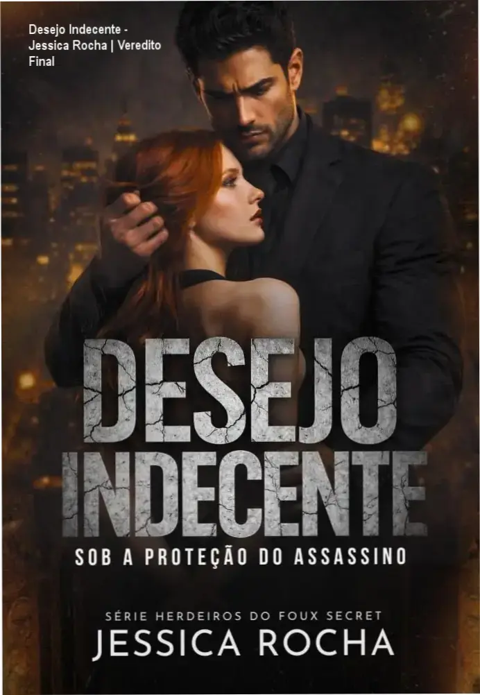 Capa do eBook Desejo Indecente de Jessica Rocha, romance dark e suspense