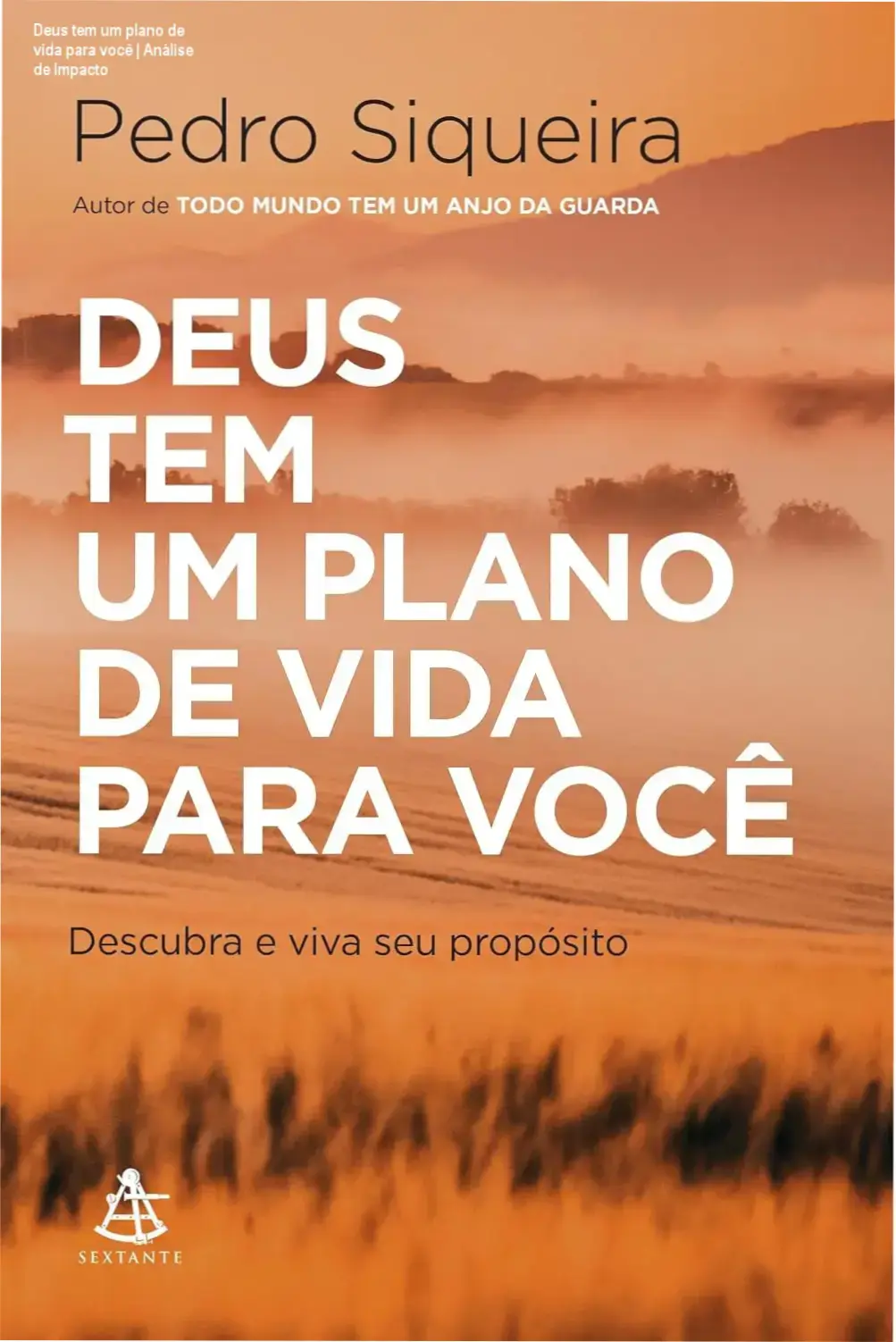 Capa do ebook Deus tem um plano de vida para você sobre propósito divino