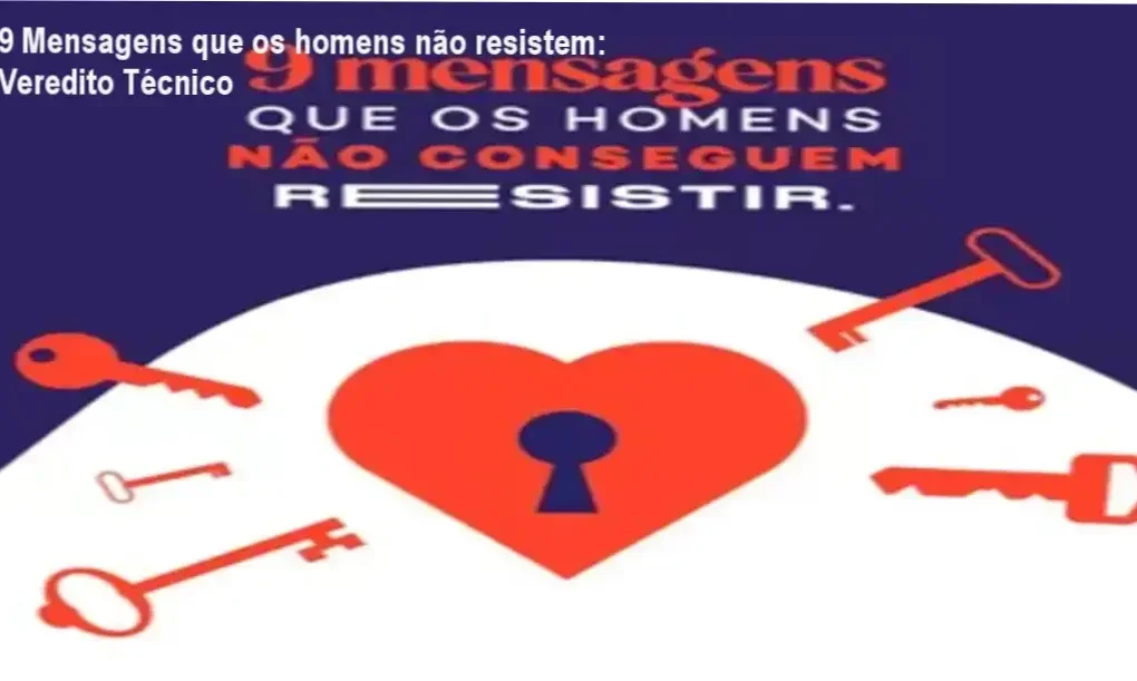 Capa do ebook 9 Mensagens que os homens não resistem de Guilherme Machado sobre comunicação estratégica