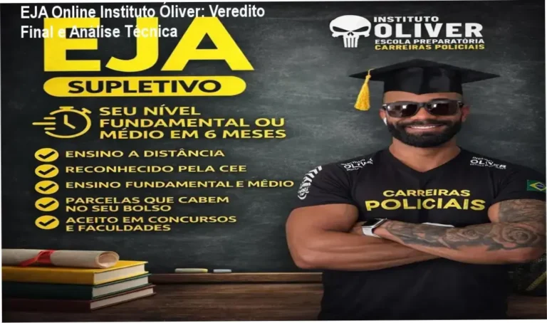 Estudante utilizando a plataforma EJA Online do Instituto Óliver para concluir os estudos