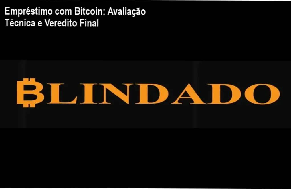 Representação visual de colateralização de Bitcoin para obtenção de liquidez financeira