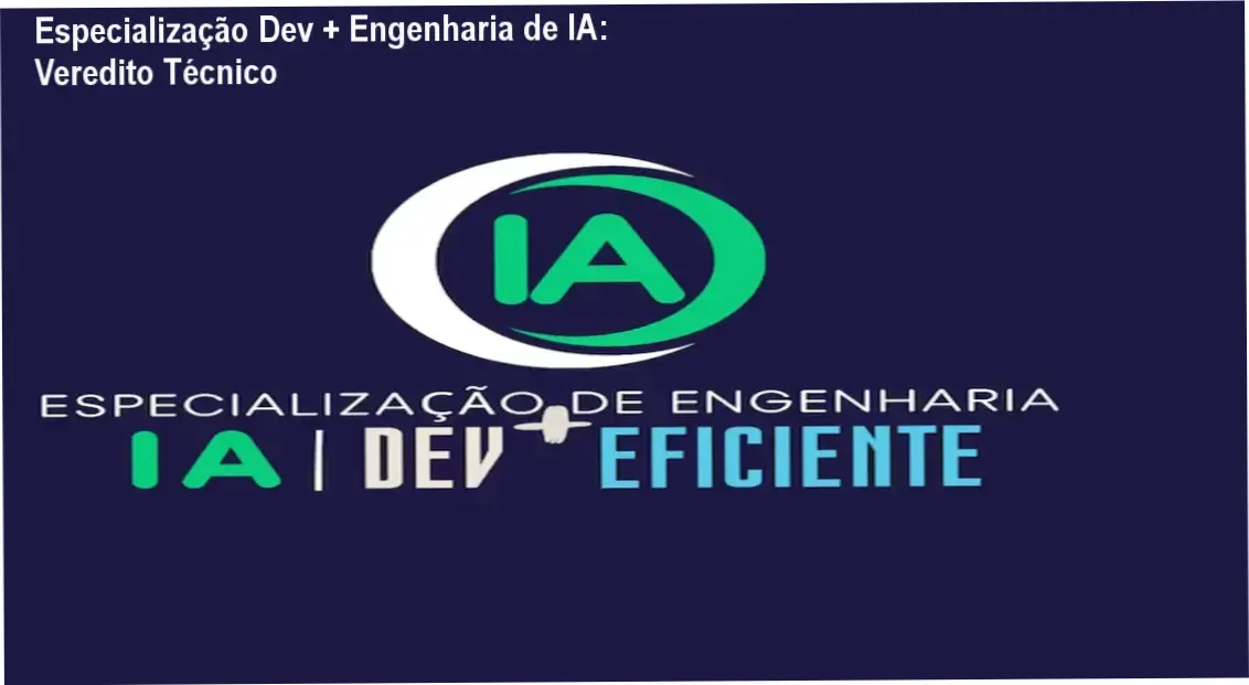 Especialização Dev + Engenharia de IA: Veredito Técnico 2 https://cursoss.com.br/clube-do-vs-premium-avaliacao-tecnica/ Especialização Dev + Engenharia de IA de Alberto Luiz: visão interna da plataforma e módulos de RAG