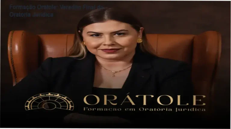 Formação em Oratória Jurídica Orátole bastidores e visão interna da metodologia