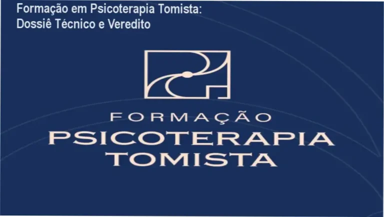 Representação da Formação em Psicoterapia Tomista integrando psicologia e filosofia clássica