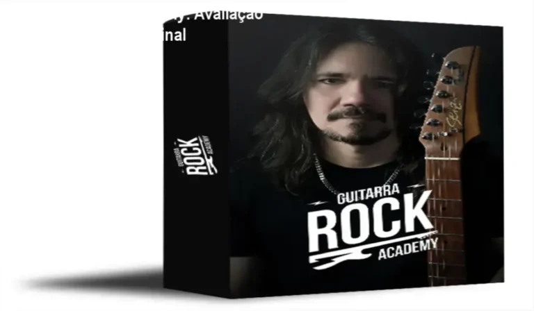 Guitarrista executando solos de rock utilizando o método Guitarra Rock Academy do Ozielzinho