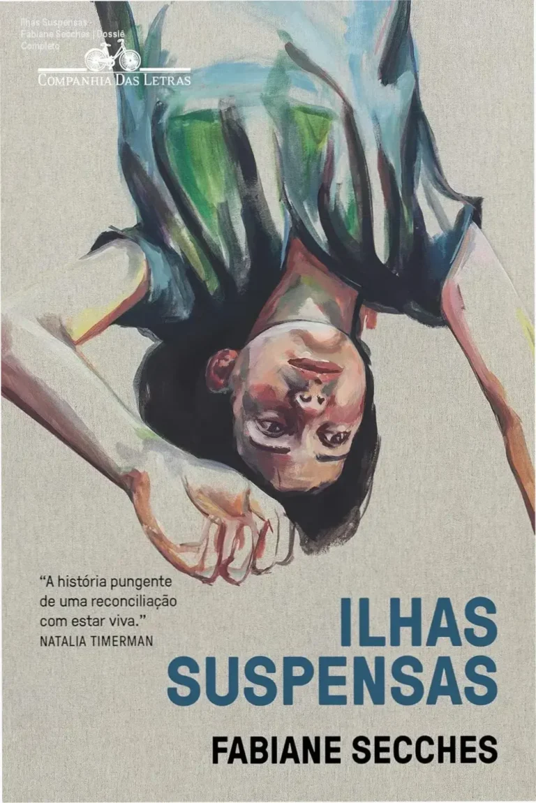 Capa do livro Ilhas Suspensas de Fabiane Secches em dispositivo digital