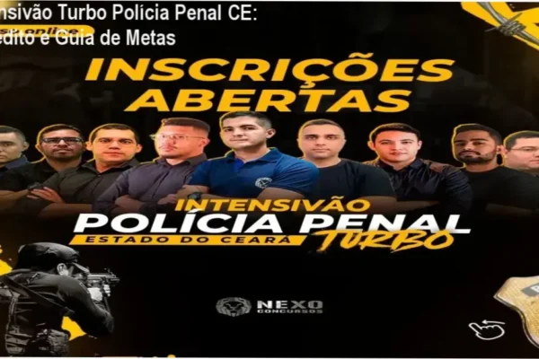 Intensivão Turbo Polícia Penal CE: Veredito e Guia de Metas