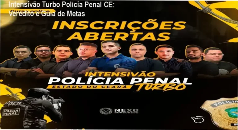 Material de estudo do Intensivão Turbo Polícia Penal do Ceará da Nexo Concursos