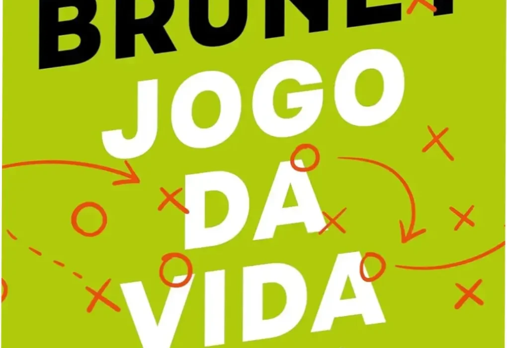 Capa do livro Jogo da Vida de Tiago Brunet sobre liderança e negócios