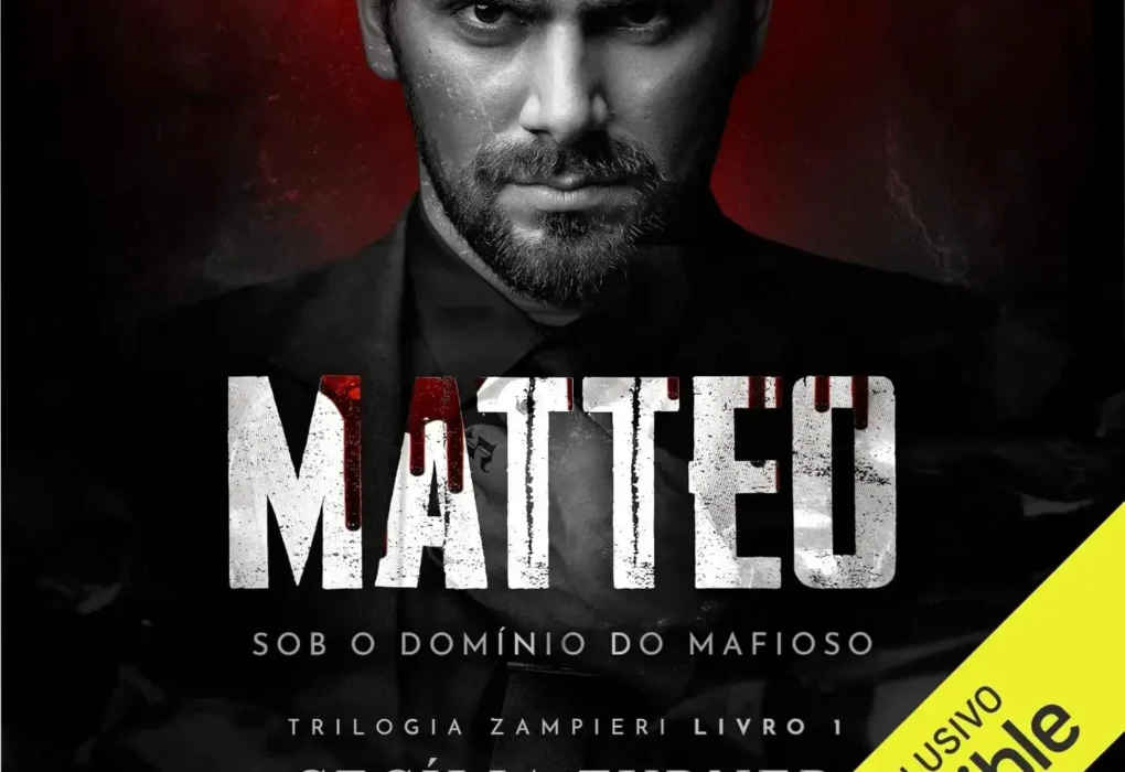 Capa do livro Matteo Sob o Domínio do Mafioso de Cecília Turner em dispositivo digital