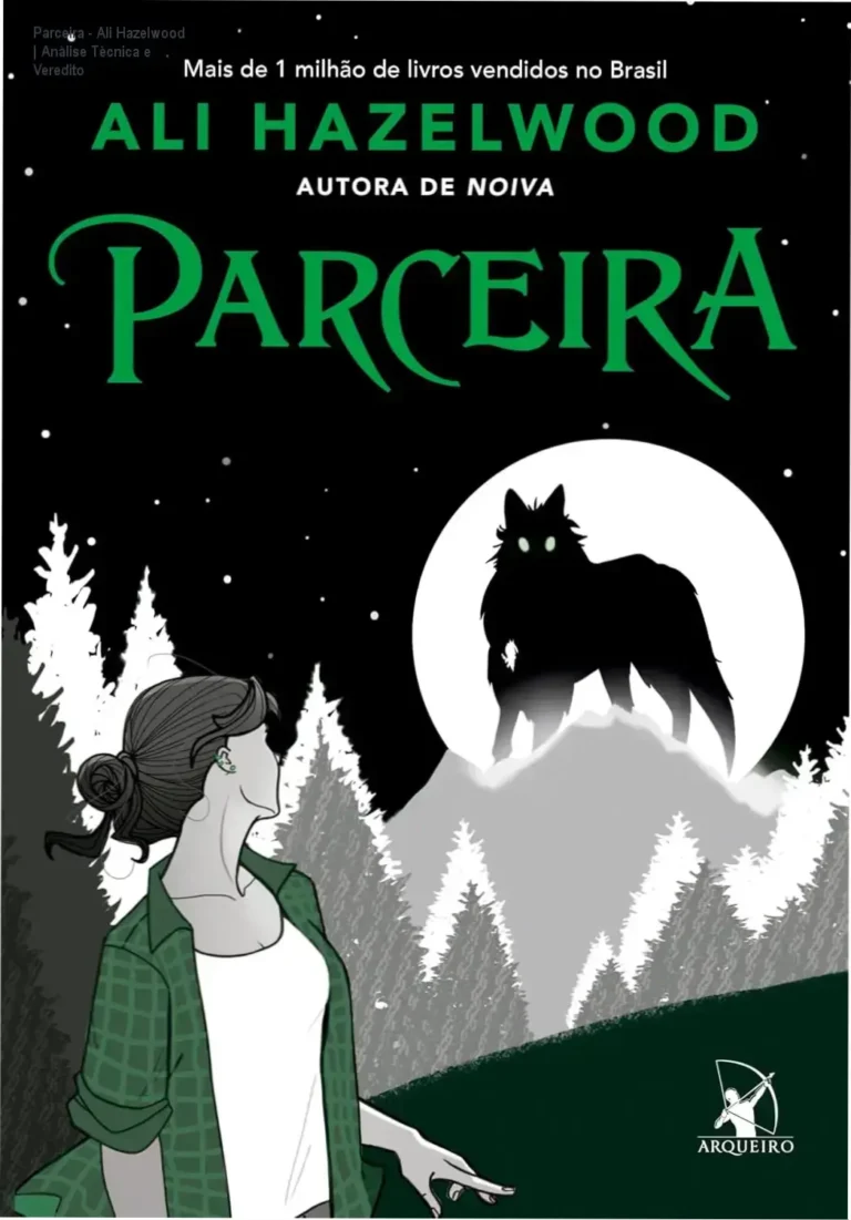 Capa do livro Parceira de Ali Hazelwood destacando a temática de romance paranormal