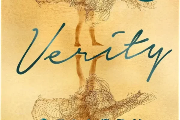 Capa da edição de colecionador do livro Verity de Colleen Hoover com foco em suspense psicológico