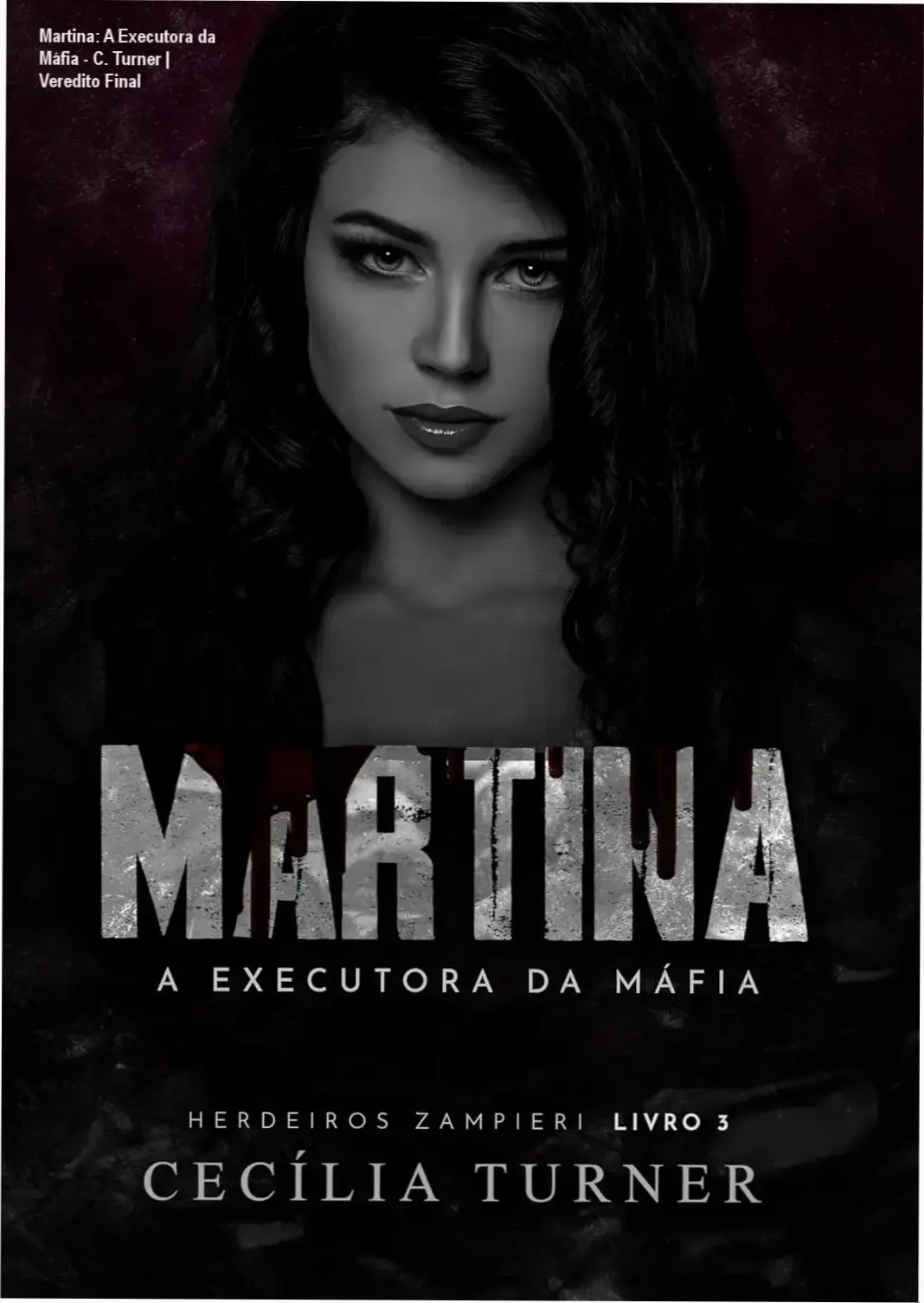 Capa do eBook Martina A Executora da Máfia de Cecília Turner